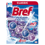 Kulki myjąco-zapachowe do toalet BREF Power Aktiv Lavender, 50g