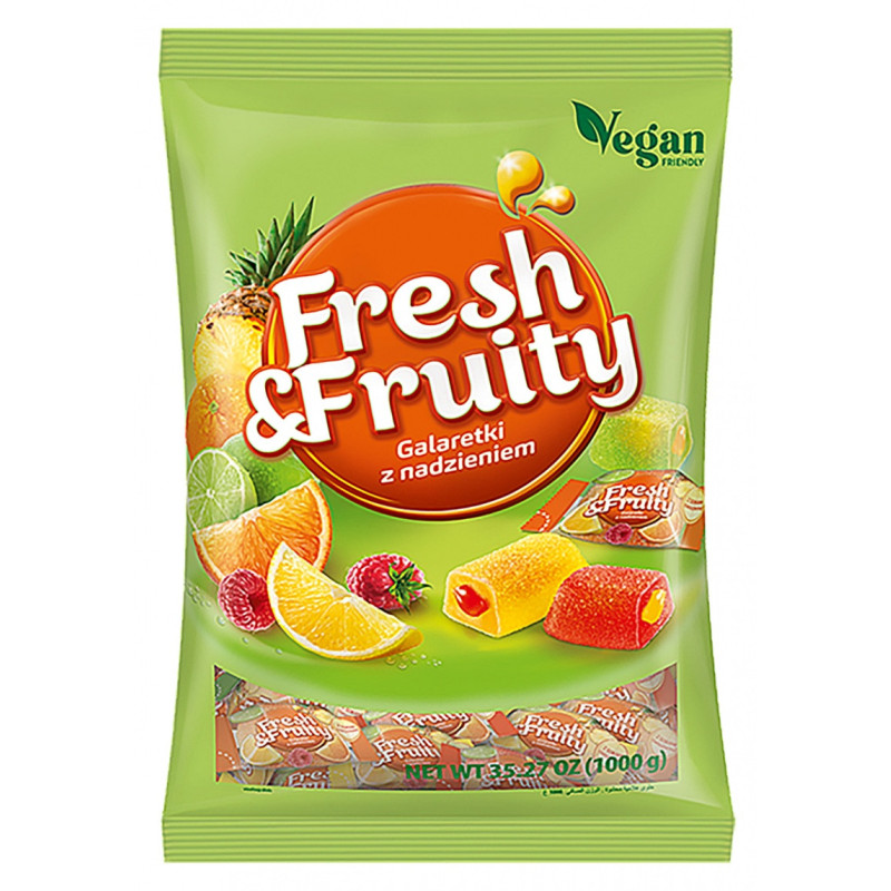 Galaretki z nadzieniem WAWEL Fresh&Fruity, 1kg