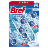 Kulki myjąco-zapachowe do toalet BREF Power Aktiv Ocean, 3x50g