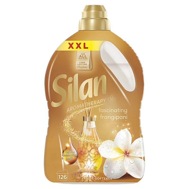 Płyn do płukania tkanin SILAN Aromatherapy Frangipani, 2,772l