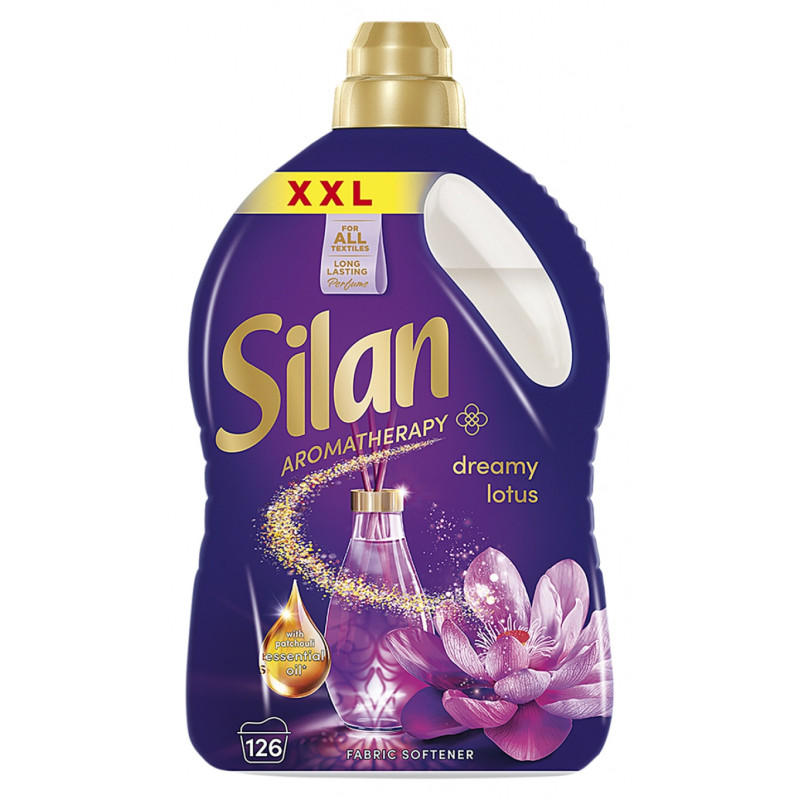 Płyn do płukania tkanin SILAN Aromatherapy Lotus, 2,772l