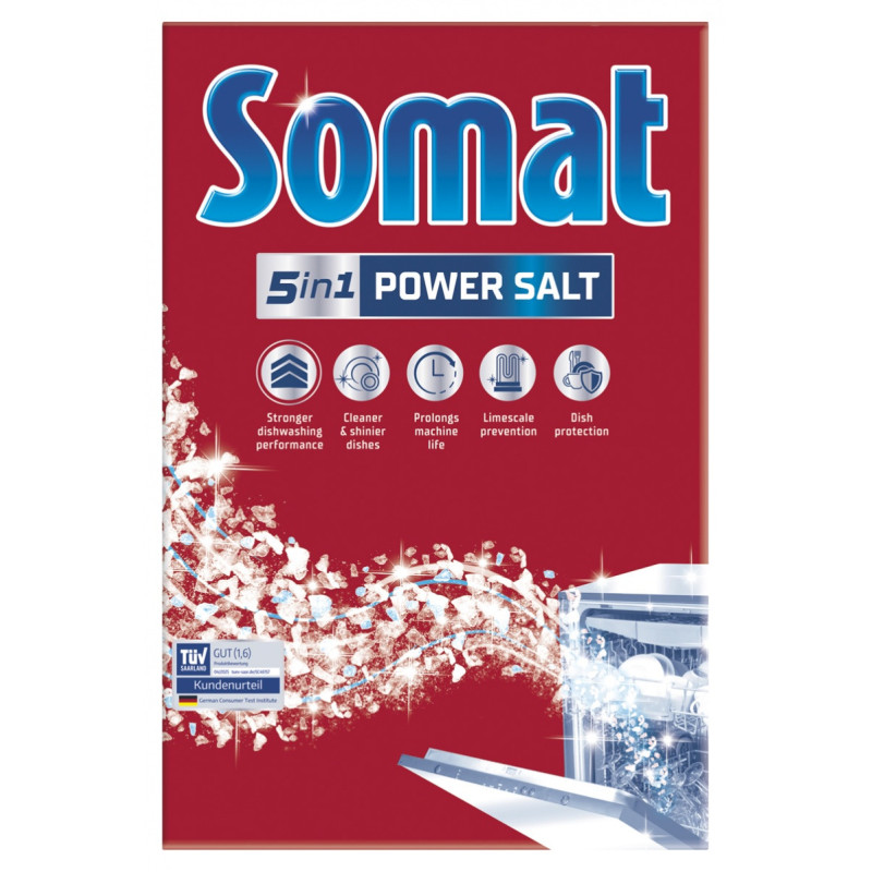 Sól do zmywarki SOMAT Power Salt, 2,5kg