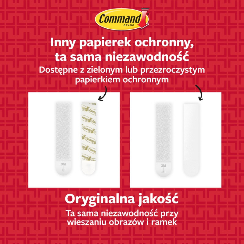 Zestaw rozwiązań do montażu ram i lekkich przedmiotów COMMAND™ (17213-FSIPP)