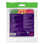 Ściereczka z mikrofibry SCOTCH-BRITE Basic, 3 szt., mix kolorów