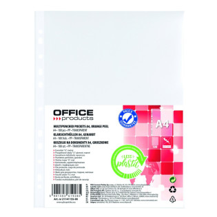KOSZULKI A4 OFFICE PRODUCT 100SZ GROSZKOWA 1155-90