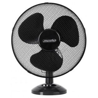Wentylator MESKO, biurkowy, śr. 23cm, 45W, czarny
