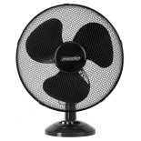 Wentylator MESKO, biurkowy, śr. 23cm, 45W, czarny