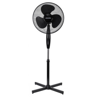 Wentylator MESKO, stojący, śr. 40cm, 90W, czarny