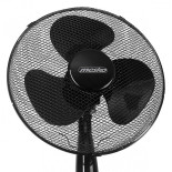 Wentylator MESKO, stojący, śr. 40cm, 90W, czarny