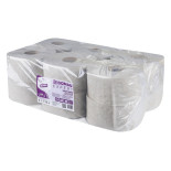 Papier toaletowy makulaturowy DONAU EXPERT Jumbo, 1-warstwowy, 750 listków, 12szt., szary