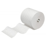 Ręcznik papierowy w roli SCOTT Essential, 1-warstwowy, 350 m, 1400 listków, 6 rolek, biały