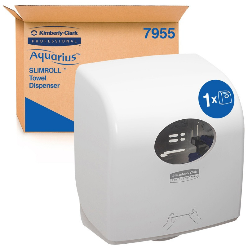 Dozownik do ręczników w roli KIMBERLY-CLARK Slimroll, 7955, biały