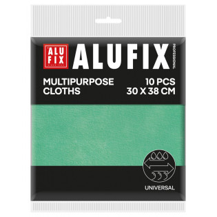 Ściereczki wielofunkcyjne ALUFIX Professional, 30x38cm, 10 szt., zielone