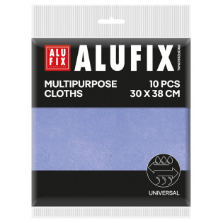 Ściereczki wielofunkcyjne ALUFIX Professional, 30x38cm, 10 szt., niebieskie