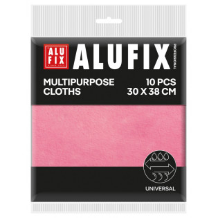 Ściereczki wielofunkcyjne ALUFIX Professional, 30x38cm, 10 szt., różowe