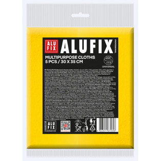 Ściereczki wielofunkcyjne ALUFIX Professional, 30x35cm, 5 szt., żółte