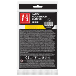 Rękawiczki domowe lateksowe ALUFIX Professional, 30g, rozmiar L, żółte