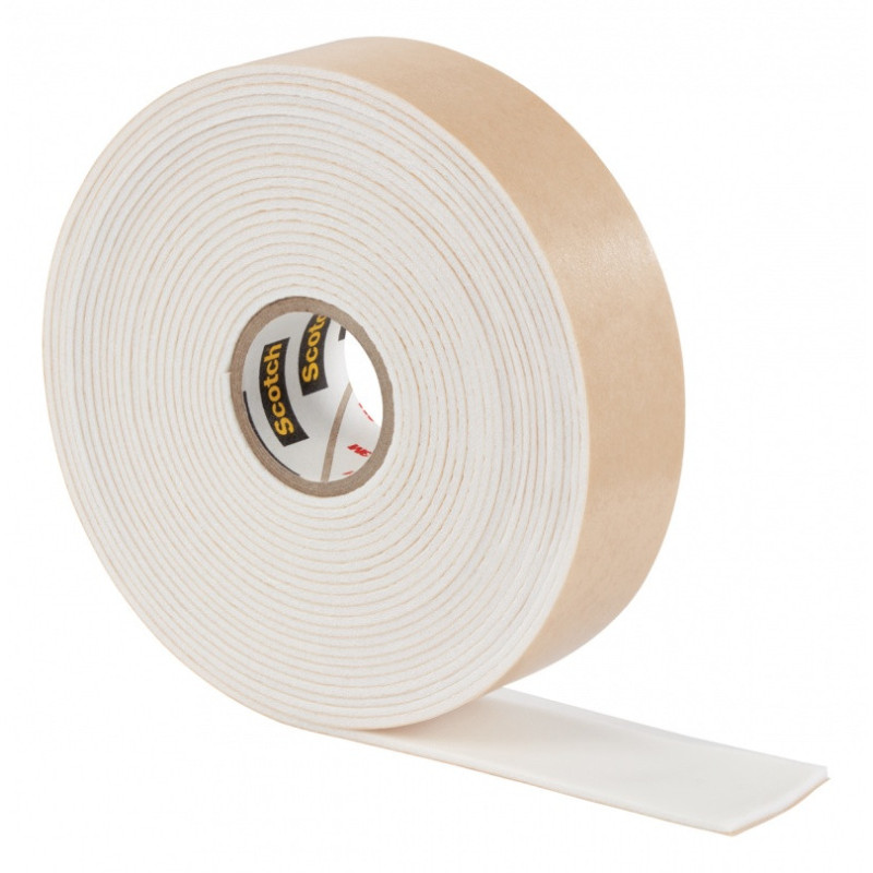 Taśma montażowa dwustronna SCOTCH-FIX Mirror (4496W-1950-P), 19mmx5m, biała