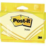 Karteczki samoprzylepne POST-IT® 6830, 76x127mm, 100 kartek, zawieszka, żółte