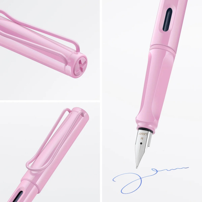 Pióro wieczne LAMY Safari 0D2, EF, jasnoróżowe