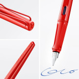 Pióro wieczne LAMY Joy 015, 1,1mm, czerwony