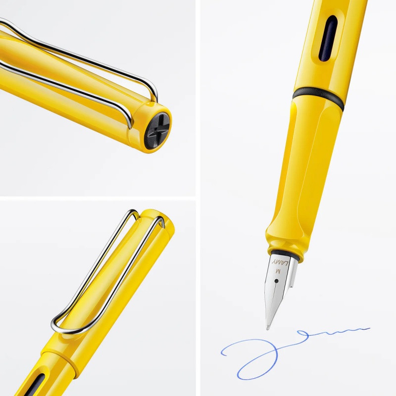 Pióro wieczne LAMY Safari 018, EF, żółte
