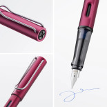 Pióro wieczne LAMY AL-star 029, B, purpurowe