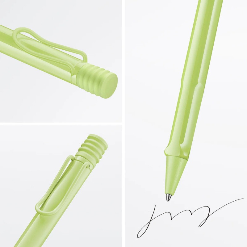 Długopis LAMY Safari 2D0, M, z czarnym wkładem, jasnozielony