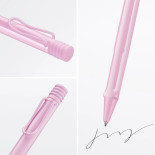 Długopis LAMY Safari 2D2, M, z czarnym wkładem, jasnoróżowy