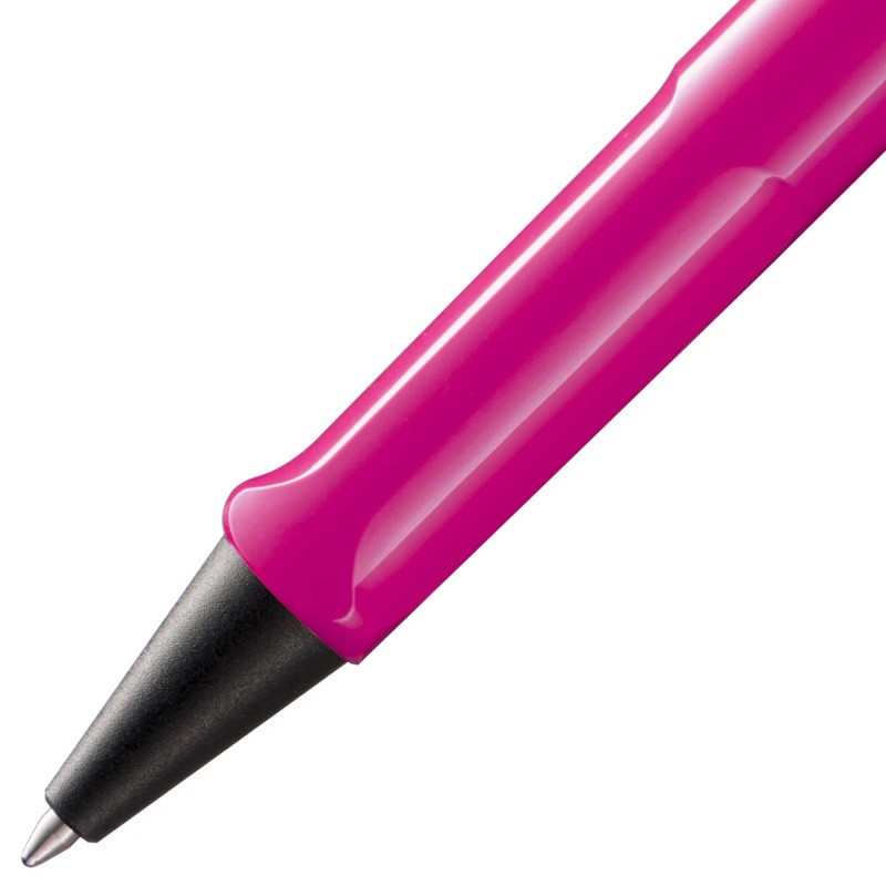 Długopis LAMY Safari 213, M, z niebieskim wkładem, różowy