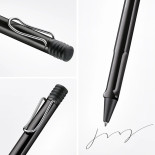 Długopis LAMY Safari 219, M, z czarnym wkładem, czarny