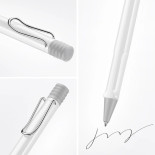 Długopis LAMY Safari 219, M, z czarnym wkładem, biały