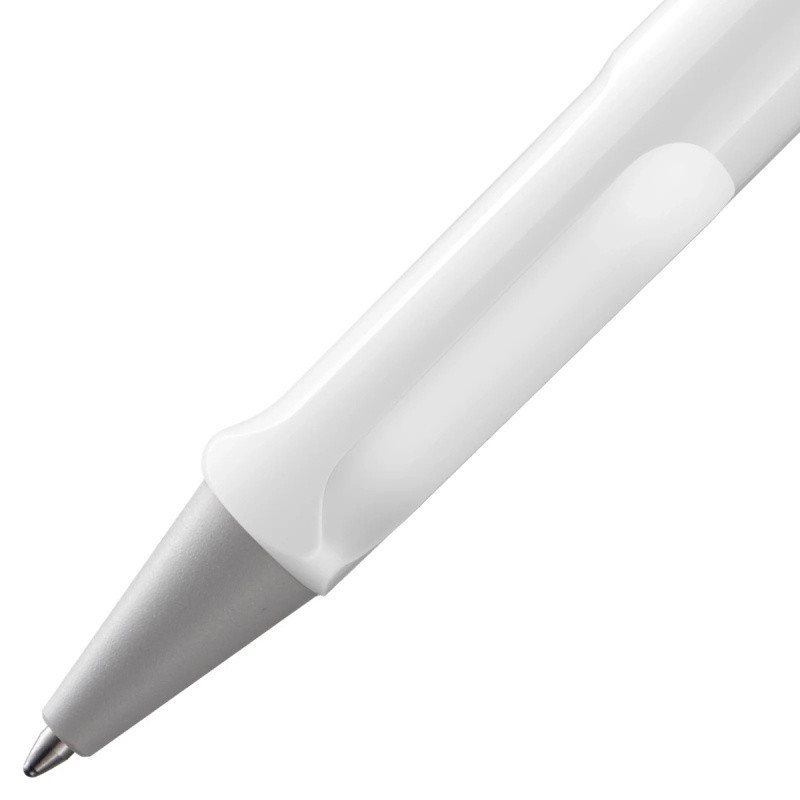 Długopis LAMY Safari 219, M, z niebieskim wkładem, biały