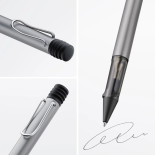 Długopis LAMY AL-star 226, M, z czarnym wkładem, grafitowy