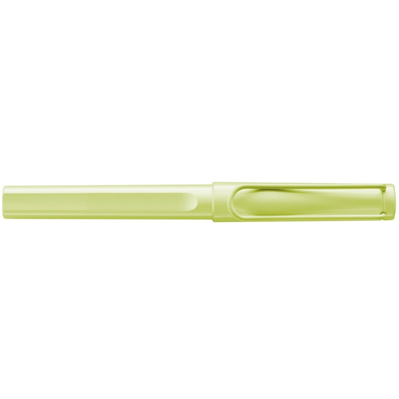 Pióro kulkowe LAMY Safari 3D0, M, z czarnym wkładem, jasnozielony