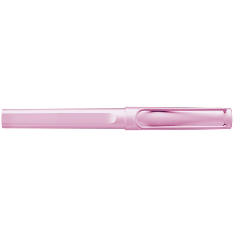 Pióro kulkowe LAMY Safari 3D2, M, z czarnym wkładem, jasnoróżowy