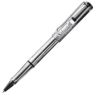 Pióro kulkowe LAMY Safari 312, M, z czarnym wkładem, transparentny