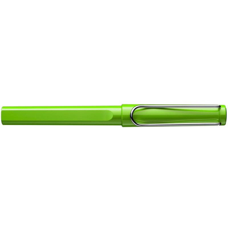 Pióro kulkowe LAMY Safari 313, M, z niebieskim wkładem, zielone