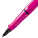 Pióro kulkowe LAMY Safari 313, M, z czarnym wkładem, różowy