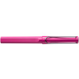 Pióro kulkowe LAMY Safari 313, M, z niebieskim wkładem, różowy