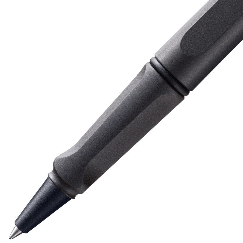 Pióro kulkowe LAMY Safari 317, M, z czarnym wkładem, grafitowy