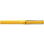 Pióro kulkowe LAMY Safari 318, M, z czarnym wkładem, żółte
