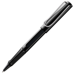 Pióro kulkowe LAMY Safari 319, M, z czarnym wkładem, czarne