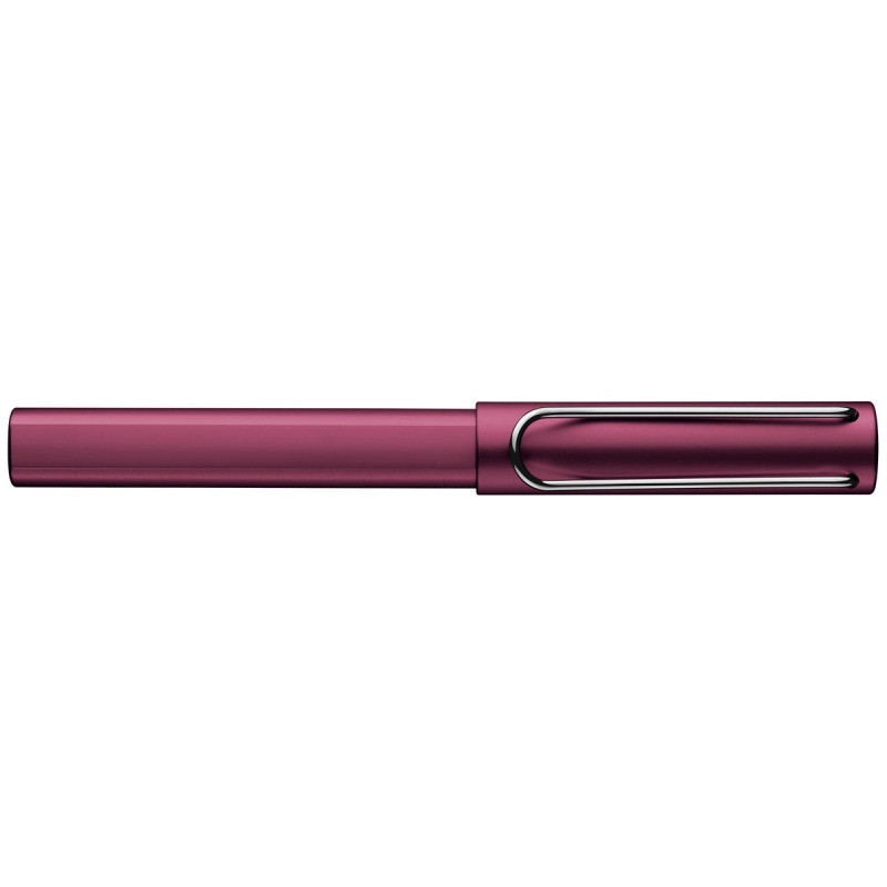 Pióro kulkowe LAMY AL-star 329, M, z czarnym wkładem, purpurowe