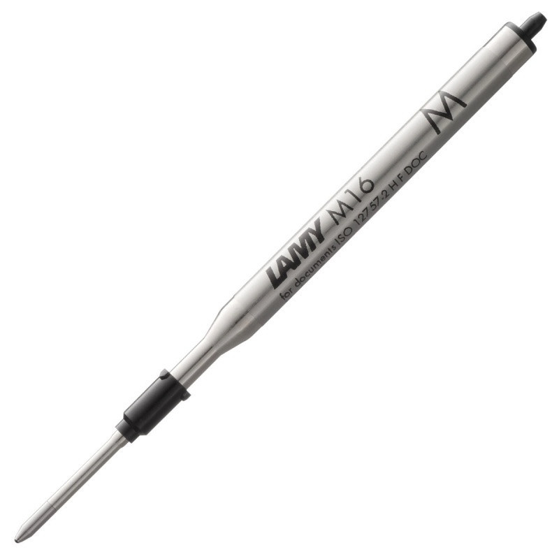 Wkład do długopisu LAMY M16, M, blister, czarny