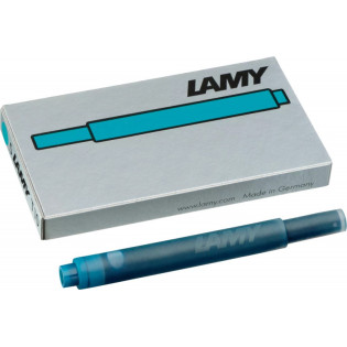 Naboje atramentowe LAMY T10, 5 szt., turkusowy