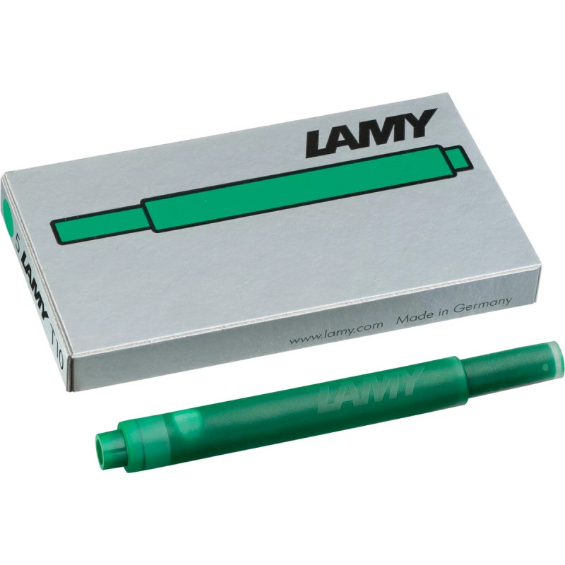 Naboje atramentowe LAMY T10, 5 szt., blister, zielony