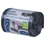 Worki na śmieci DONAU PROFESSIONAL, wytrzymałe, super mocne, budowlane, 120l, 10 szt., czarne