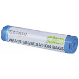 Worki do segregacji odpadów DONAU HOME, z taśmą, papier, 120l, 10 szt., niebieskie