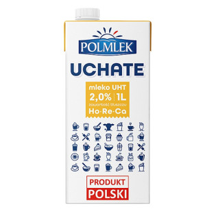 Mleko UHT POLMLEK 2%, 1l, krótki termin ważności